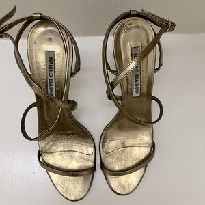 Worn Manolo Blahnik heels